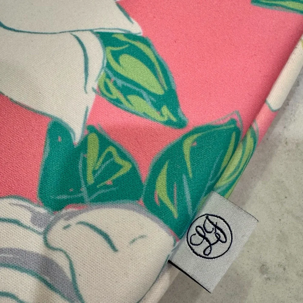 NWT Lauren James Laptop Notebook Tablet Sleeve 13x10 Padded Pink Floral Girly